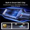 imageUGREEN USB C to Aux Type C to 35mm Audio Adapter HiRes 32bit384KHz Stereo Cord Headphone Male Car Auxiliary Cable Compatible with iPhone 17 16 15 Pro Max Galaxy S25 S24 Ultra iPad Pixel 10 33FT10FT