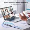 imageUGREEN USB C to Ethernet Adapter 4 in 1 USB C Hub Ethernet with 3 USB 30 PortsGigabit Rj45 Plug ampamp Play Thunderbolt 34 to Network Adapter for MacBook ProAir XPS iPad Pro iPhone 15 ProMax