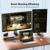 imageUGREEN USB C to HDMI 21 Adapter 8K60Hz 4K240Hz Thunderbolt 43 to HDMI Converter 48Gbps HDR HDCP23 Dolby DSC12a Braided 66FT Compatible iPhone 1716 Galaxy S25 MacBook ProAir iPad XPS