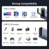 imageUGREEN USB C to USB Adapter 4 Pack 10Gbps USBC Male to USB 32 Female Adapter Type C USB C Adapter for MacBook ProiMaciPhone 17 16 15 Pro MaxiPad Pro Thunderbolt 4 SamsungSpace Gray