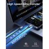 imageUGREEN USB C to USB C Cable 33FT 60W 2Pack USB C Cable Nylon Braided Type C Cord for iPhone 1716 Galaxy S25S24S22 Pixel 87 MacBook AirPro Dell XPS iPad ProMiniAir Switch Steam Deck33FT
