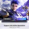 imageUGREEN USB CHDMI Switch 2 in 1 Out 4K60Hz Aluminum HDMIUSB C Switcher 2 Computers Supports 3D HDR HDCP22 Compatible with Laptops Tablets MacBook AirPro Smartphones Steam Deck PS54 Xbox