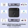 imageUGREEN USB CHDMI Switch 2 in 1 Out 4K60Hz Aluminum HDMIUSB C Switcher 2 Computers Supports 3D HDR HDCP22 Compatible with Laptops Tablets MacBook AirPro Smartphones Steam Deck PS54 Xbox