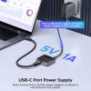 imageUGREEN USB CHDMI Switch 2 in 1 Out 4K60Hz Aluminum HDMIUSB C Switcher 2 Computers Supports 3D HDR HDCP22 Compatible with Laptops Tablets MacBook AirPro Smartphones Steam Deck PS54 Xbox