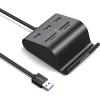 imageUGREEN USB Card Reader USB 30 Hub 3 Ports with SD TF MS M2 Card Adapter and Phone Stand Dock Combo for iMac MacBook Pro Air MacBook Retina Mac mini Windows Surface Pro IdeaPad PC LaptopTablet
