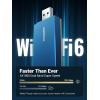 imageUGREEN USB WiFi 6 Adapter AX1800 1800Mbps WiFi Dongle for PC Laptop 5G 24G Dual Band USB 30 Wireless Network Adapter Builtin Driver for Windows 1011
