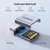 imageUGREEN USB to USB C Adapter 2 Pack10Gbps USB C Female to USB Male Adapter Thunderbolt Compatible with iPhone 16 15 MacBook iPad Samsung GalaxyApple MagSafe Watch 98
