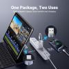 imageUGREEN USB to USB C Adapter 2 Pack10Gbps USB C Female to USB Male Adapter Thunderbolt Compatible with iPhone 16 15 MacBook iPad Samsung GalaxyApple MagSafe Watch 98