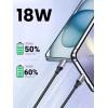 imageUGREEN USB to USB C Cable Car Carplay Cable USB A to Type C Cable Fast Charging Braided USB C Cord Compatible with iPhone 1616 Plus16 Pro15 Samsung Galaxy S24S23 Pixel 87 16FT66FT
