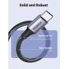 imageUGREEN USB to USB C Cable Car Carplay Cable USB A to Type C Cable Fast Charging Braided USB C Cord Compatible with iPhone 1616 Plus16 Pro15 Samsung Galaxy S24S23 Pixel 87 16FT10 ft