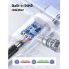 imageUGREEN USB to USB C Cable Car Carplay Cable USB A to Type C Cable Fast Charging Braided USB C Cord Compatible with iPhone 1616 Plus16 Pro15 Samsung Galaxy S24S23 Pixel 87 16FT10 ft