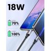 imageUGREEN USB to USB C Cable Car Carplay Cable USB A to Type C Cable Fast Charging Braided USB C Cord Compatible with iPhone 1616 Plus16 Pro15 Samsung Galaxy S24S23 Pixel 87 16FT10 ft