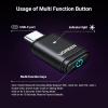 imageUGREEN USBC Bluetooth Adapter for PS5 Bluetooth 53 Audio Adapter with APTX Low Latency ampamp aptXAdaptive Wireless Audio Transmitter to Connect Wireless Headphones ampamp Earbuds