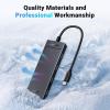 imageUGREEN USBC Hub 4Port 10Gbps Data Only USB 32 Hub Multiport Adapter Compatible with MacBook Pro MacBook Air iPad Pro iPad mini 6 and iPhone 15 Plug and Play 03ft Cable