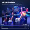imageUGREEN VESA 8K DisplayPort 14 Cable 10FT DP Cable Supports 8K60Hz 4K240Hz 324Gbps HDR HDCP DSC 12a FreeSync GSync Display Port Cord Alu Braided Compatible Monitor Graphics PC HDTV66FT