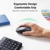 imageUGREEN Wireless Keyboard and Mouse Combo 24GHz Ergonomic Keyboard Mouse Compact Silent Cordless Full Size Computer Keyboard Mouse 5 DPI Levels up to 4000 for Computer Laptop PC Windows Mac