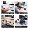 imageUGREEN Wireless Mouse 24G with USB Receiver 5Level 4000 DPI 6 Buttons18 Months Battery Life Cordless Mouse Ergonomic Computer Mice for Laptop Computer PC MacBook Chromebook Black