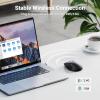 imageUGREEN Wireless Mouse 24G with USB Receiver 5Level 4000 DPI 6 Buttons18 Months Battery Life Cordless Mouse Ergonomic Computer Mice for Laptop Computer PC MacBook Chromebook Black
