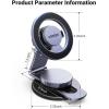 imageUGREEN for Magsafe Car Mount 360 Rotation Magnetic Phone Holder Dashboard Car Cellphone Holder Compatible with iPhone 17 16 15 14 13 12 Series and MagSafe Case
