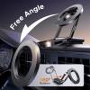 imageUGREEN for Magsafe Car Mount Dashboard 360 Rotation Magnetic Phone Holder Removable Design Car Cellphone Holder Compatible with iPhone 17 16 15 14 13 12 Series and MagSafe Case Strongest Magnet