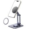 imageUGREEN 360 Rotation Magnetic iPhone Stand for MagSafe Cell Phone Stand for Desk Ergonomic Design Adjustable Compatible with iPhone 17 Air 16 Pro 15 Pro Max 14 Plus 13 12 and MagSafe Case