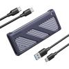 imageUGREEN 40Gbps M2 NVMe SSD Enclosure with Cooling FanampampAntiDrop Cover Compatible with Thunderbolt 43 USB4323020 for M1 M2 Pro Supports M and BampampM Keys and Size 22302242 22602280 SSDs