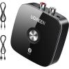 imageUGREEN Bluetooth AUX Adapter Builtin Battery Support Dual Pairs Bluetooth 53 Receiver for Old Stereo 35mm RCA Dual Channel for Home Stereo Speakers