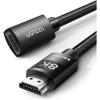 imageUGREEN HDMI Extender 8K 10K HDMI Extension Cable 21 Ultra High Speed Cord 4K Male to Female Adapter Compatible with MacBook Pro 2023PS5Xbox Series XRoku TVUHD TVBluray 15FT33FT