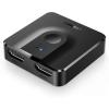 imageUGREEN HDMI Switch 4K60Hz BiDirectional HDMI Switcher 2 in 1 Out HDMI Splitter 1 Input 2 Output Supports UHD 3D HDR Compatible with PS5 PS4 Xbox Series XS Roku Fire Stick GreyBlack