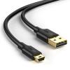 imageUGREEN Mini USB Cable 3FTUSB Mini 20 Cable CableMini USB B Charger Cable Compatible with Garmin Nuvi GPSSatNavDash CamCameraPS3 ControllerHard DriveGoPro Hero 333 FT