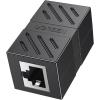imageUGREEN RJ45 Coupler Ethernet Extender 1000Mbps Cat7 Cat6 Cat5e 328ft Ethernet Cable Extender LAN Connector in Line Coupler Female to Female Black