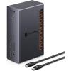 imageUGREEN Revodok Max 2131 Thunderbolt 5 Dock 13in1 120Gbps Transfer Single 8K Dual 6K60Hz Display 140W Max Charging 25GbE SDTF 40 for Thunderbolt 54 MacBooks and Windows Laptops