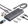 imageUGREEN Revodok Pro 109 USB C Hub 9 in 1 10Gbps USB C 32 ampamp USBA 32 4K HDMI 100W Power Delivery SDTF Card Reader Gigabit Ethernet for MacBook ProAir iPhone 16 15 ProMax Thinkpad and More