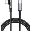 imageUGREEN Right Angle USB C to USB C Cable 100W Type C 90 Degree Fast Charging Cable Compatible with iPhone 1717 Air17 Pro16 MacBook Pro 2022 iPad Pro 2022 Dell XPS Samsung Galaxy S25S24 66FT2M
