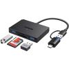imageUGREEN SD Card Reader USB C USB 30 SD Card Reader 4 in 1 Memory Card Reader OTG Adapter for iPhone 16 15 iPad Pro MacBook ProAir Android Computer Laptop Compatible with 170MBs SDMicro SD