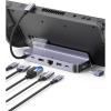 imageUGREEN Steam Deck Dock 6in1 USB C Docking Station with 4K60Hz HDMI Gigabit Ethernet PD 100W Charging 1xUSB C 2X USB 30 Compatible with Steam Deck Rog Ally iPhone 15 ProPro Max