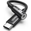 imageUGREEN USB C to 35mm Audio Adapter HiRes 32bit384KHz USB C to Aux Dongle HiFi Headphone Jack Cable Cord Compatible with iPhone 17 16 15 Pro Max Samsung Galaxy S25 Ultra Pixel 9 iPad Air Mini