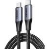 imageUGREEN USB C to USB C 32 Gen 2 Cable 4K Video Monitor Display USB C Cable 10Gbps Data Transfer 240W PD Fast Charging for iPhone 1716 Samsung Galaxy S25S24 MacBook Pro iPad Pro Dell XPS 33FT
