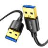 imageUGREEN USB to USB 5 Gbps USB 30 Cable Nylon Durable Male to Male Cable Compatible with Hard Drive Cooling Fanpad Camera DVD Player TV Flash Light Hub Monitor Speaker and More 15 FT15 FT