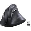 imageUGREEN Vertical Wireless Bluetooth 5024G Ergonomic Mouse with 5 Buttons 1000160020004000 DPI Prevention of Mouse Arm Vertical Mouse Compatible with PCLaptopTablet Black