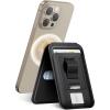 imageUGREEN for Magsafe Wallet Magnetic Phone Wallet Compatible with iPhone with Finger Loop Grip Adjustable Stand Compatible with iPhone 17 16 15 14 13 12 Series Mini Not Included Black
