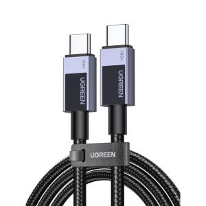 imageUGREEN 100W USB C Cable Fast Charging Type C Cord USB C Charger Cable for iPhone 1717 Pro17 Pro Max16 MacBook ProAir Galaxy S25S24 iPad ProAir Pixel 8 33FTGrey