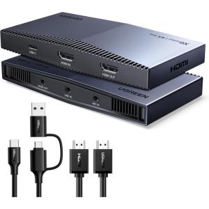 imageUGREEN 4K30Hz HDMI to USB 32 Video Capture Card 4K60Hz Input Passthrough 247 Live Streaming FPGA Broadcasting with Low Latency for Compatible with Switch 2PS5XboxPCCameraMacOBSXSplit