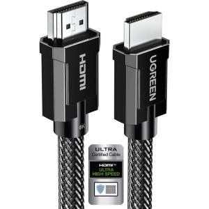 imageUGREEN 8K HDMI 21 Cable Certified 66FT 10K Ultra High Speed HDMI Cord 4K 240Hz 48Gbps HDCP 22ampamp23 eARC HDR Dolby Compatible for PS5 Xbox Series XSwitch 2Roku TVLaptopMonitorMac mini M4 Pro66FT
