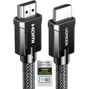 imageUGREEN 8K HDMI 21 Cable Certified 66FT 10K Ultra High Speed HDMI Cord 4K 240Hz 48Gbps HDCP 22ampamp23 eARC HDR Dolby Compatible for PS5 Xbox Series XSwitch 2Roku TVLaptopMonitorMac mini M4 Pro10FT
