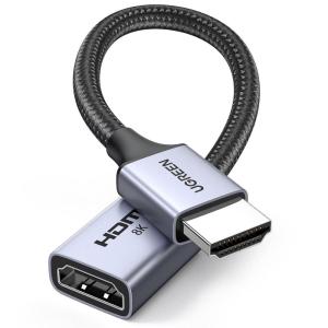 imageUGREEN HDMI Extender 8K HDMI Extension Cable 05FT Male to Female Adapter Cord 8K60Hz 4K240Hz 21 HighSpeed 48Gbps Compatible with PS5Nintendo SwitchXbox Series XRoku StickBluray Laptop PC TV
