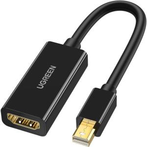 imageUGREEN Mini DisplayPort to HDMI Adapter Thunderbolt 20 4K Mini DP to HDMI Adapter Cable Compatible with MacBook Pro MacBook Air Surface Book Pro 3 4 5 Thinkpad Google Pixel Chromebook