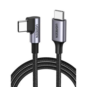imageUGREEN Right Angle USB C Cable 66FT 60W USB C to USB C Cable 90 Degree Type C Cable for iPhone 1716 MacBook ProAir iPad Pro 2022Air 5Mini 6 Galaxy S25S24S22 Pixel 87 Switch66FT