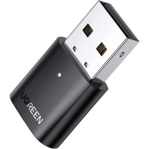 imageUGREEN USB Bluetooth Dongle for PC  50 Adapter DriverFree for Windows 111081 Compatible with Desktop Laptop Bluetooth MouseKeyboard Headsets Speakers