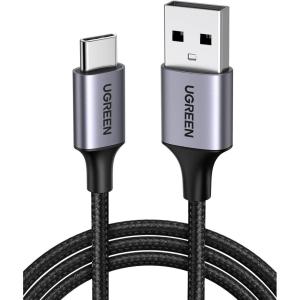 imageUGREEN USB to USB C Cable Car Carplay Cable USB A to Type C Cable Fast Charging Braided USB C Cord Compatible with iPhone 1616 Plus16 Pro15 Samsung Galaxy S24S23 Pixel 87 16FT16FT
